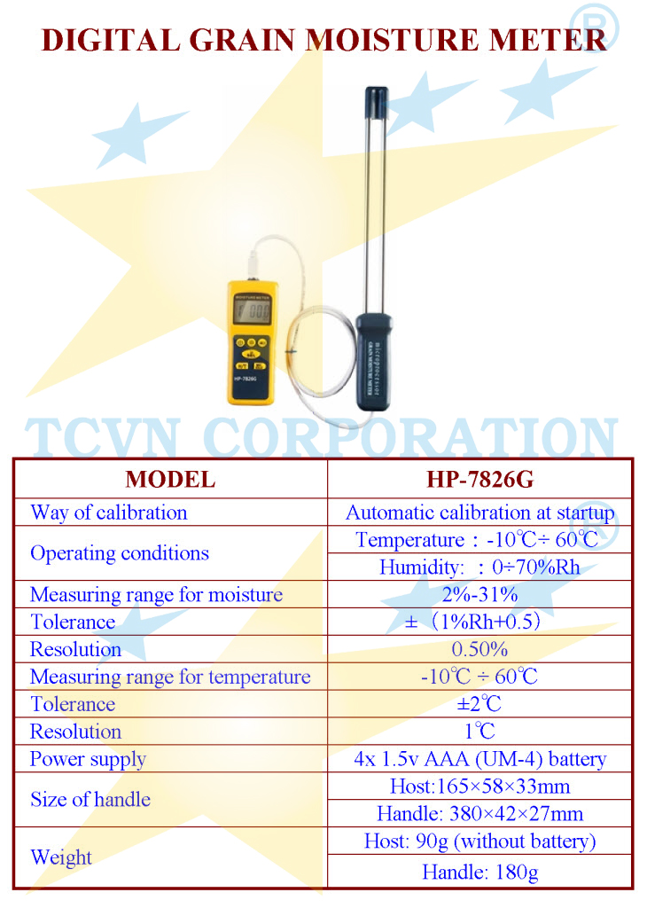 HP-883A Digital Moisture Humidity Tester Wood Moisture